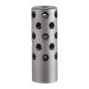 Gentry Custom Quiet Muzzle Brake 6.5 Caliber 5/8-24, Stainless Steel Silver