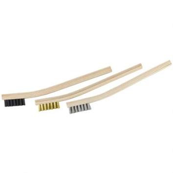 BROWNELLS HEAVY DUTY STRAIGHT WIRE GUNSMITH BRUSH, NYLON