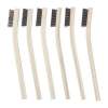 Brownells Heavy Duty Gunsmith Crimped Wire Brush, Stainless Steel 6 per Pack