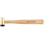 GRACE DELRIN TIPPED SOLID BRASS HAMMER 8 OZ