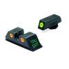 Meprolight Sight Set for 10MM & 45 ACP Green, Green/Orange