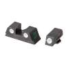 Meprolight Glock Tru-Dot Night Sights For Glock 42/43, Green
