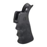 AR-15/M16 OVERMOLD BEAVERTAIL GRIP WITH FINGER GROOVES (AR-15/M16 OVERMOLD BEAVERTAIL PISTOL GRIP, BLACK)