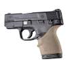 Hogue Handall Beavertail Grip Sleeve Smith & Wesson M&P Shield 45 Rubber Flat Dark Earth