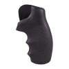 Hogue Grip fits Smith & Wesson J Round, Rubber Black