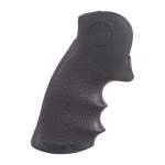 HOGUE GRIP FITS SMITH & WESSON N SQUARE RUBBER BLACK