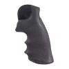 Hogue Grip fits Smith & Wesson N Square Rubber Black