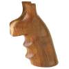 Hogue Monogrips Smooth Pau Ferro Grip fits Smith & Wesson K&L Square Wood Brown