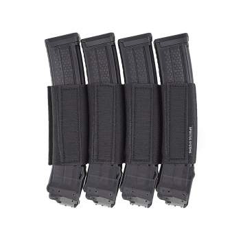 Spiritus Systems Submachine Gun Magazine Insert Quad MPX/MP7/Scorpion, Black