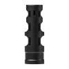 Brownells Gamma 556 SL Muzzle Brake 5.56 1/2-28, Stainless Steel Black Nitride