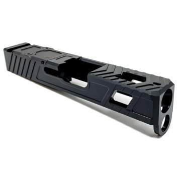 ALPHA SHOOTING SPORTS MARKSMAN V4 SLIDE FOR GLOCK 26 GEN 3 9MM LUGER, BLACK NITRIDE