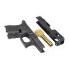 ALPHA SHOOTING SPORTS MARKSMAN V4 SLIDE FOR GLOCK 26 GEN 3 9MM LUGER, BLACK NITRIDE