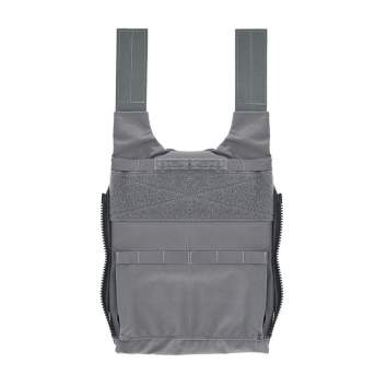 Spiritus Systems LV-119 Rear Overt Plate Bag (Large), Wolf Grey