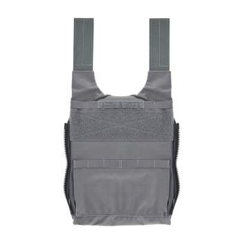 Spiritus Systems LV-119 Rear Overt Plate Bag (Medium), Wolf Grey