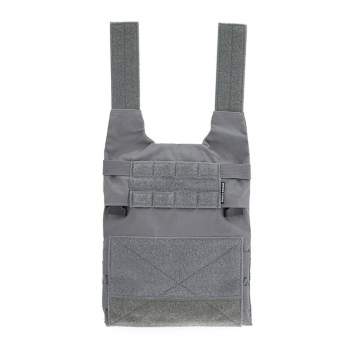 Spiritus Systems LV-119 Front Overt Plate Bag (Medium), Wolf Grey