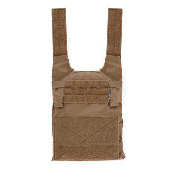 Spiritus Systems LV-119 Front Overt Plate Bag (X-Large), Coyote Brown