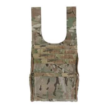 Spiritus Systems OTB LV-119 Rear Overt Plate Bag (Medium), Multicam