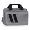 Savior Equipment Specialist Soft Pistol Case Two Compartment Low Profile, Polyester Gray