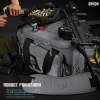 Savior Equipment Specialist Range Bag Three Pistol Sleeve, Polyester Gray