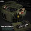 Savior Equipment Specialist Range Bag Three Pistol Sleeve, Polyester Olive Drab Green