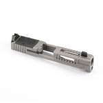 ED BROWN FUELED MATCH S&W M&P2.0 9MM LUGER SLIDE ASSEMBLED, STAINLESS STEEL