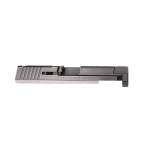 ED BROWN FUELED CARRY S&W M&P 2.0 9MM LUGER SLIDE STRIPPED STONEWASH, STAINLESS STEEL