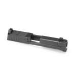 ED BROWN FUELED CARRY S&W M&P 2.0 9MM LUGER SLIDE ASSEMBLED, STAINLESS STEEL BLACK NITRIDE