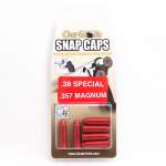 CARLSON'S SNAP CAPS 357 MAGNUM/38 SPECIAL, ALUMINUM ORANGE 6 PER PACK