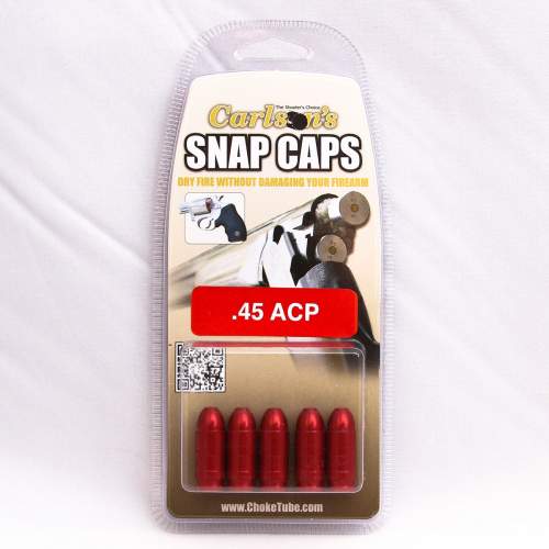 Carlson s Snap Caps 45 ACP Aluminum Orange 5 per Pack Australia