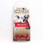 CARLSON'S SNAP CAPS 380 ACP, ORANGE ALUMINUM 5 PER PACK