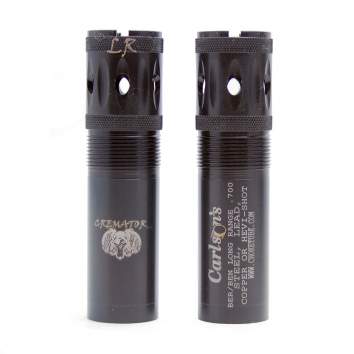 Carlson's Cremator Ported Choke Tubes 12 Gauge Beretta/Benelli Mobil, Stainless Steel Black