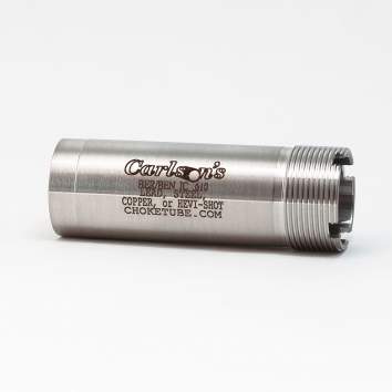 Carlson's Flush Mount 20 Gauge Improved Cylinder For Beretta/Benelli, Stainless Steel Silver
