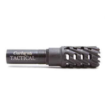 Carlson's Tact Breecher 12 Gauge Cylinder For Beretta/Benelli, Stainless Steel Black