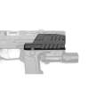 Strike Industries Blast Shield For Strike Modular Chassis (SMC) Alpha or Bravo, Aircraft Aluminum Black