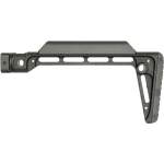 MIDWEST INDUSTRIES MINIMALISTIC FIXED STOCK, ALUMINUM BLACK