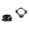 Leupold Dual Dovetail Rings 1-in Low, Matte Black