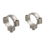 LEUPOLD QUICK RELEASE RINGS 30MM HIGH, SILVER