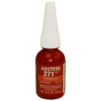 Loctite #271 Threadlocker 10ML Bottle, Red
