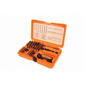 Lyman Master Gunsmith Tool Kit Piece of 45, Black/Hunter Orange