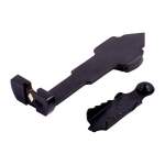 MARBLE ARMS RIFLE DOVETAIL #63H FLAT TOP SHORT SHANK REAR SIGHT, BLACK