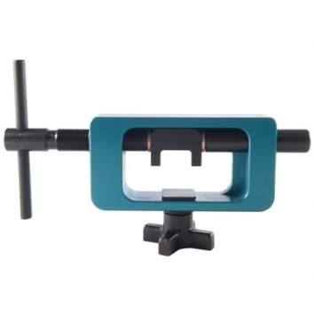 MGW FLAT-SIDE SIGHT MOVER FOR GLOCK~, ALUMINUM AQUA BLUE