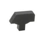 MGW 1911 FRONT SIGHT ONLY SERRATED RAMP PLAIN WIDE TENON BLACK