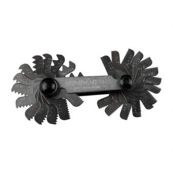 BROWNELLS BSW THREAD PITCH GAUGE, STEEL