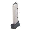 METALFORM .380 MUSTANG MAGAZINE WITH EXTENSION 7 ROUND STAINLESS STEEL SILVER