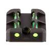 Hiviz Sig Sauer Litewave Rear Sight, Fiber Optic Black, Red/Green