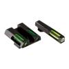 HIVIZ Glock 9MM/.40S&W/.357 Sig Litewave H3 Tritium Sight Set, Green