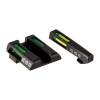 HIVIZ Glock 9MM/.40S&W/.357 Sig Litewave H3 Tritium Sight Set, Green