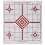 NATIONAL TARGET ST-4 SIGHT-IN TARGET, PAPER RED 100 PER PACK