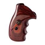 PACHMAYR SMITH & WESSON K,L TEXTURED, CHECKERED FRAME WOOD ROSEWOOD