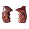 Pachmayr Smith & Wesson K,L Textured, Checkered Frame Wood Rosewood